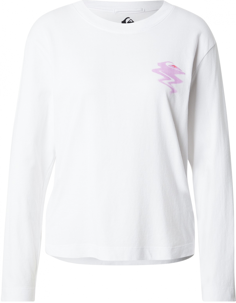 QUIKSILVER Tričko  levanduľová / malinová / biela