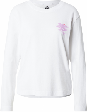 QUIKSILVER Tričko  levanduľová / malinová / biela
