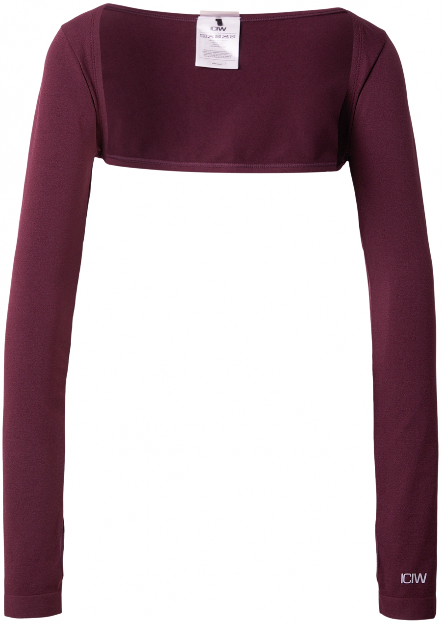 ICANIWILL Funkčné tričko  bordová