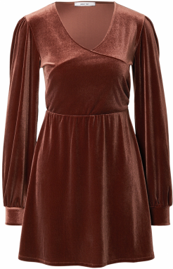 ABOUT YOU Šaty 'Silvia'  hrdzavohnedá