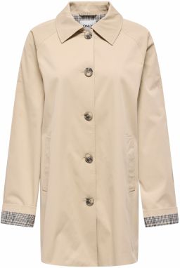 ONLY Prechodný kabát 'ONLORCHID'  tmavobéžová