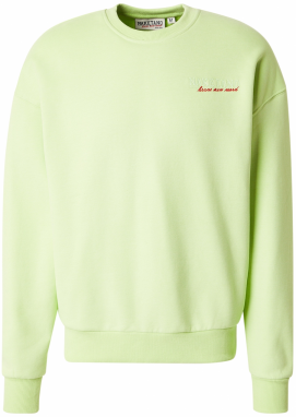 naketano Mikina  svetlozelená / krvavo červená