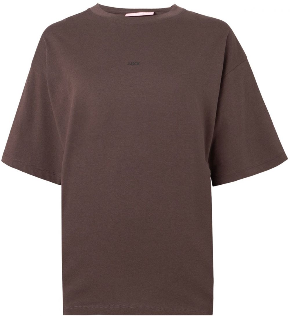 JJXX Tričko 'JXANDREA'  hnedá / čierna