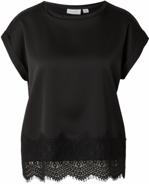 VILA Blúzka 'VIELLETTE'  čierna