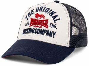 Lonsdale London Čiapka 'Larne'  nebielená / ohnivo červená / čierna