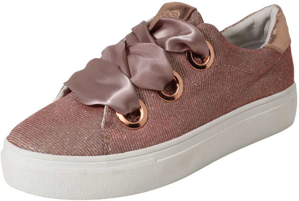 TOM TAILOR Nízke tenisky  staroružová