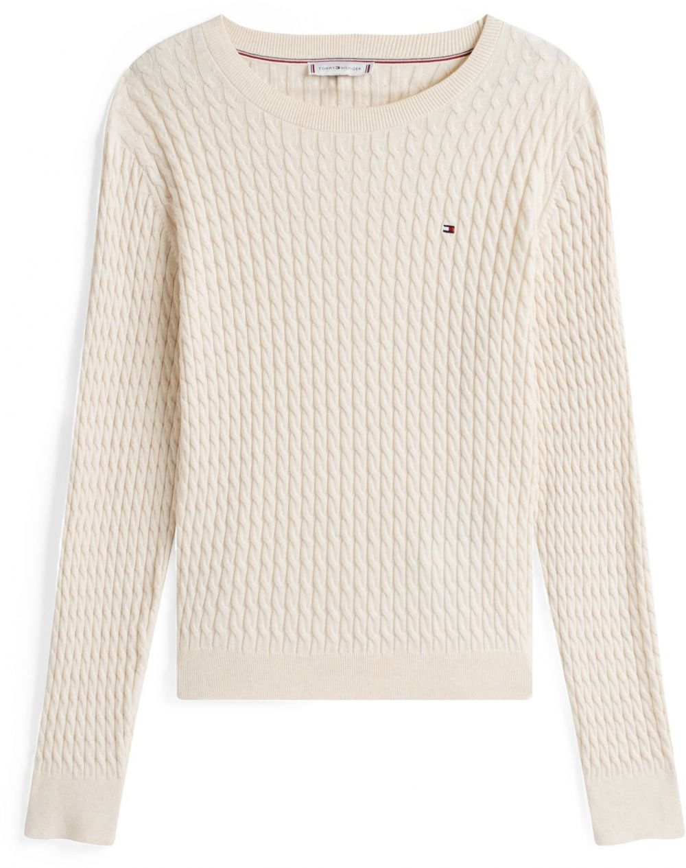 TOMMY HILFIGER Sveter  slonová kosť