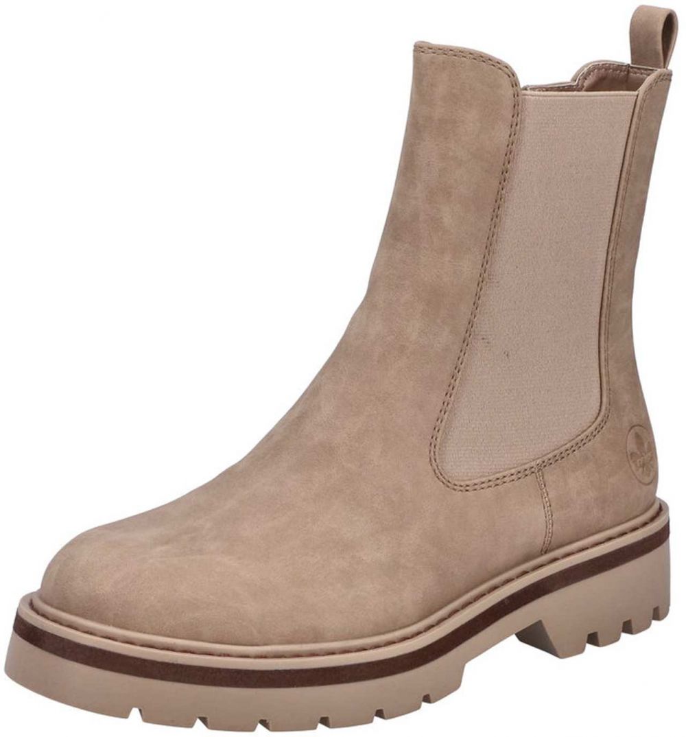 Rieker Chelsea čižmy  svetlobéžová