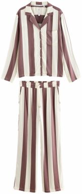 Next Pyžamo  čokoládová / biela