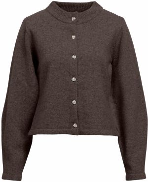 OBJECT Kardigán 'ZARI'  hnedá