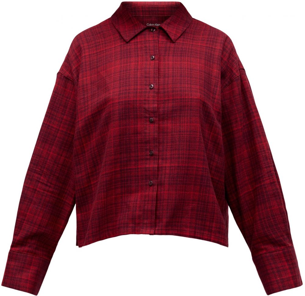 Calvin Klein Underwear Pyžamo  červená / burgundská