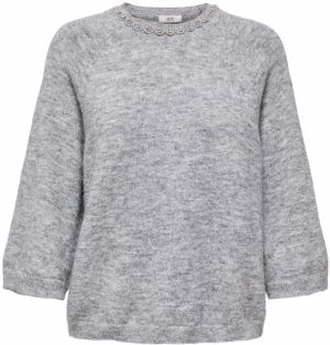 JDY Sveter 'JDYALVA'  sivá melírovaná