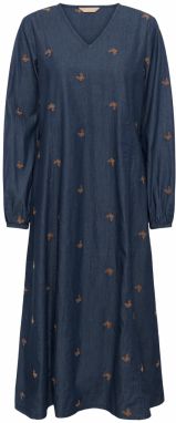 CULTURE Oversize šaty 'Michelle'  modrá denim