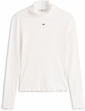 Tommy Jeans Tričko  biela
