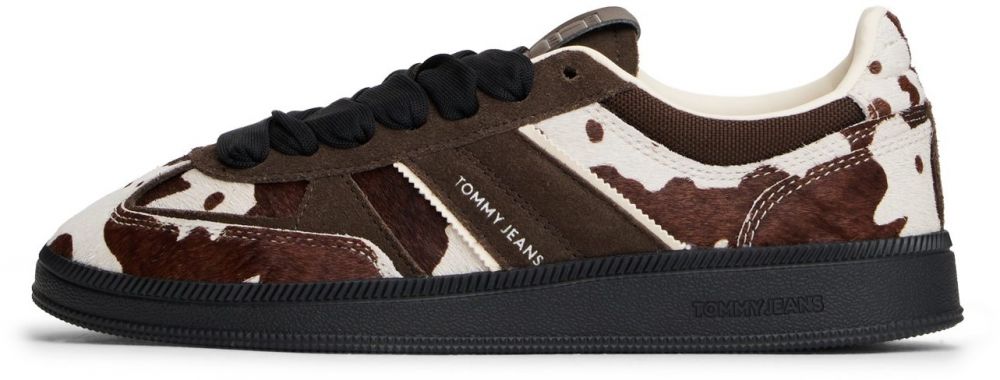 Tommy Jeans Nízke tenisky 'THE GREENWICH'  hnedá / čokoládová / biela