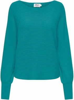 ONLY Sveter 'ONLAdaline'  petrolejová
