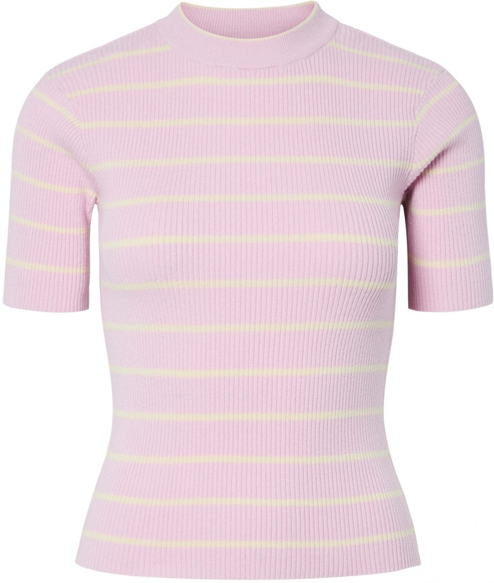 PIECES Sveter  žltá / orgovánová