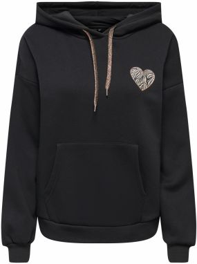 ONLY Mikina 'ONLDAZE'  ružové zlato / svetlosivá / čierna