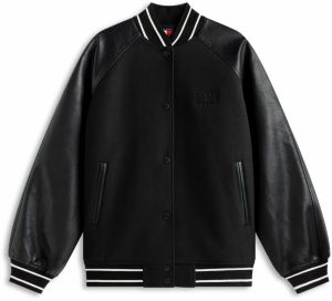 Tommy Jeans Prechodná bunda  čierna / biela