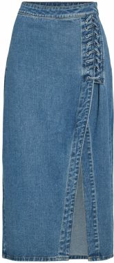 VILA Sukňa 'VIGarcia'  modrá denim