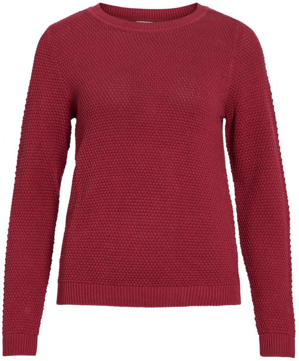 VILA Sveter 'VIDALO'  tmavočervená