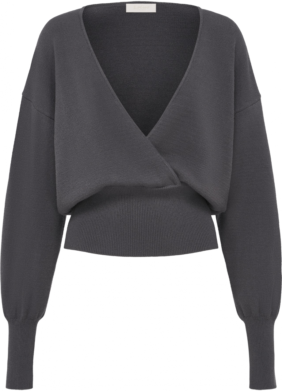 LeGer by Lena Gercke Sveter 'Gesa'  tmavosivá