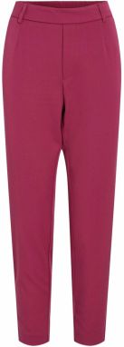 VILA Plisované nohavice 'VIVARONE'  merlotová