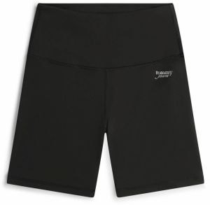 Tommy Jeans Legíny  čierna / biela