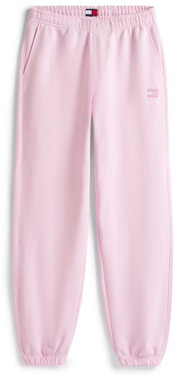Tommy Jeans Nohavice  ružová
