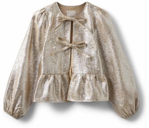 Sofie Schnoor Blúzka 'Melody'  zlatá