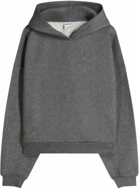 Bershka Mikina  tmavosivá