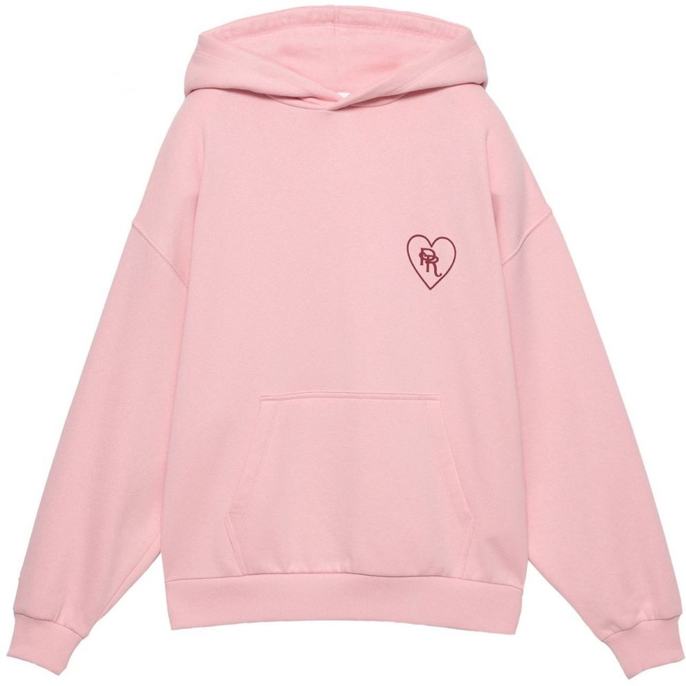 Pull&Bear Mikina 'PACIFIC'  ružová / ohnivo červená