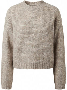 studioselect Sveter 'Anna'  hnedá melírovaná