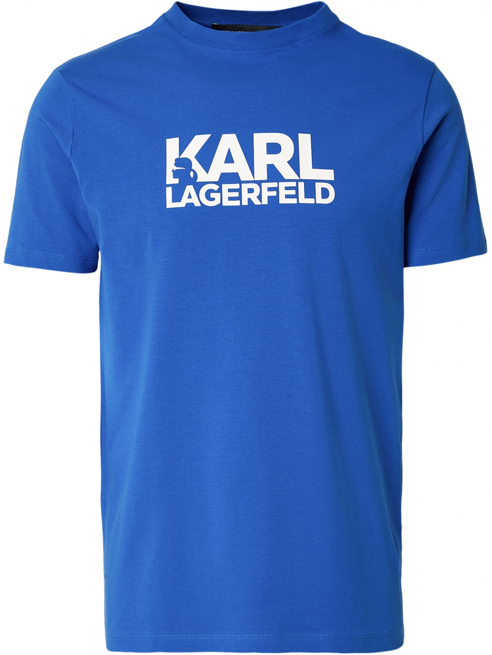 Karl Lagerfeld Tričko  modrá / biela