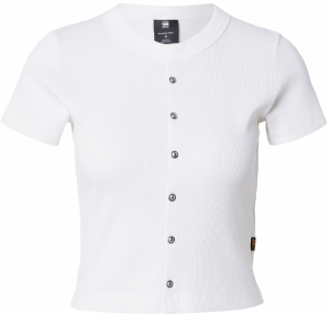 G-STAR Tričko 'Heritage'  biela