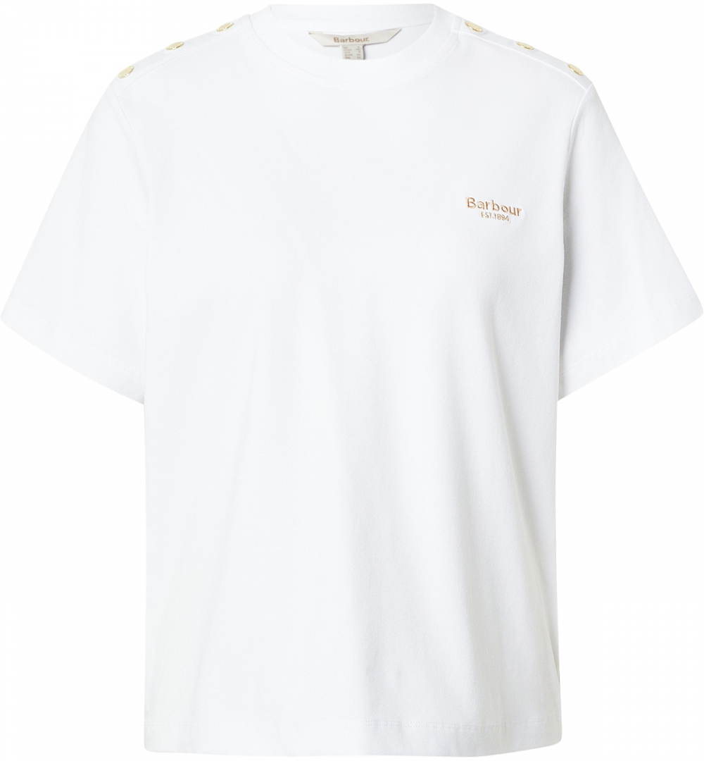 Barbour Tričko 'Marla'  biela