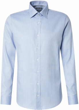 Michael Kors Košeľa  svetlomodrá / tmavosivá / biela