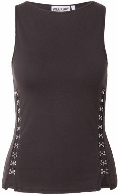 WEEKDAY Top  čierna
