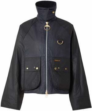 Barbour Prechodná bunda 'Kearton'  námornícka modrá / čierna