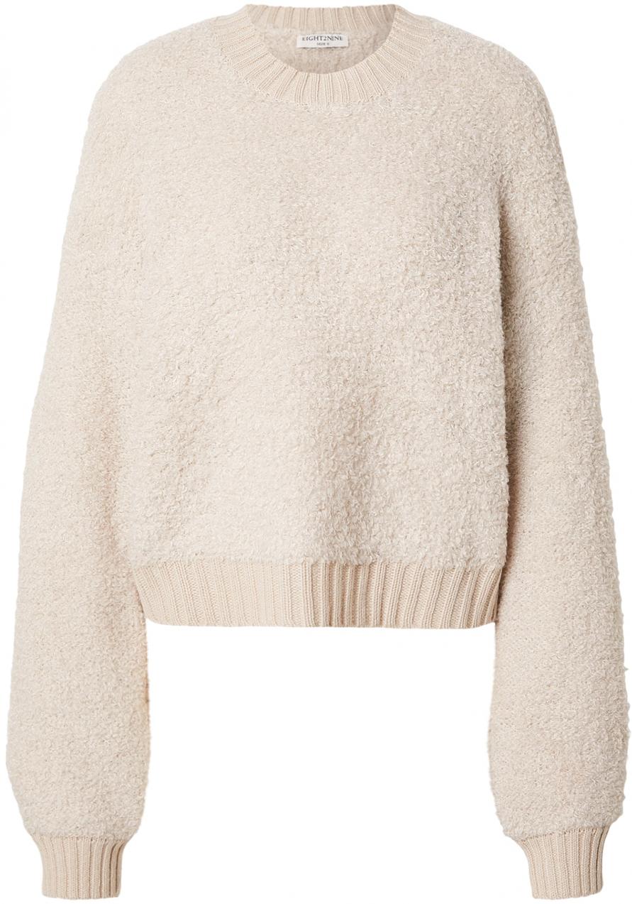Eight2Nine Sveter  svetlobéžová
