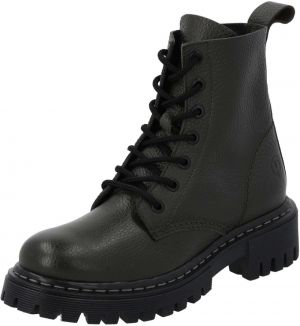 Palado Šnurovacie členkové čižmy 'Pheara'  tmavozelená