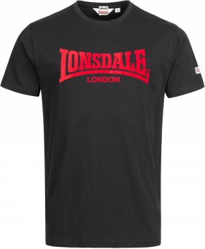 LONSDALE Tričko 'LL008 One Tone'  červená / čierna