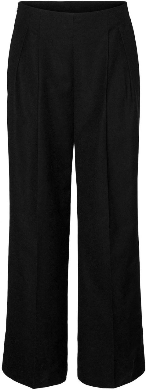 VERO MODA Plisované nohavice 'VMHAILEY'  čierna
