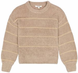 GARCIA Tričko  svetlobéžová / tmavošedá