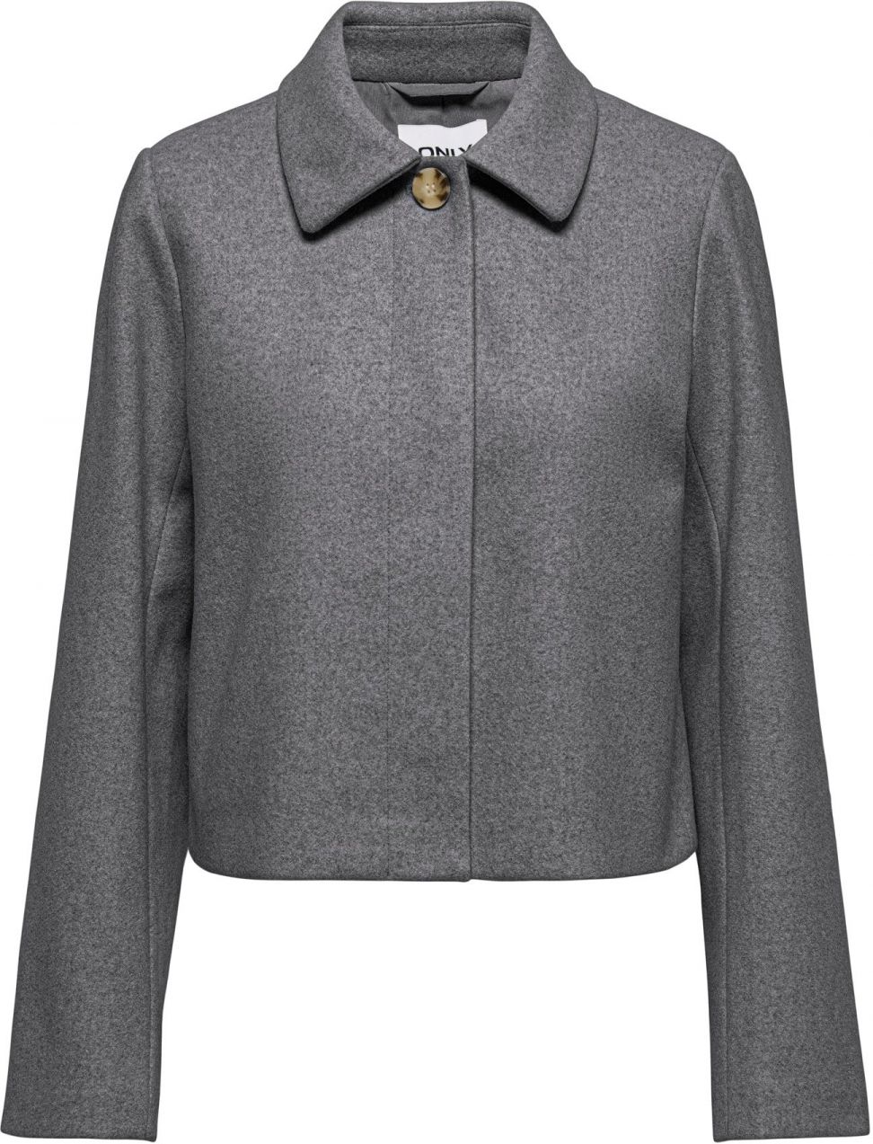 ONLY Prechodná bunda 'ONLAdina'  sivá melírovaná