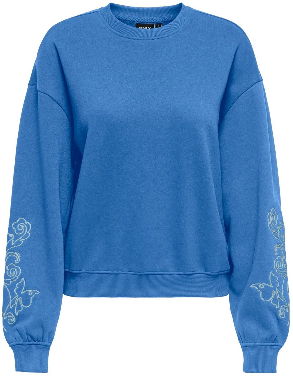 ONLY Mikina 'ONLBROOKE'  modrá / biela