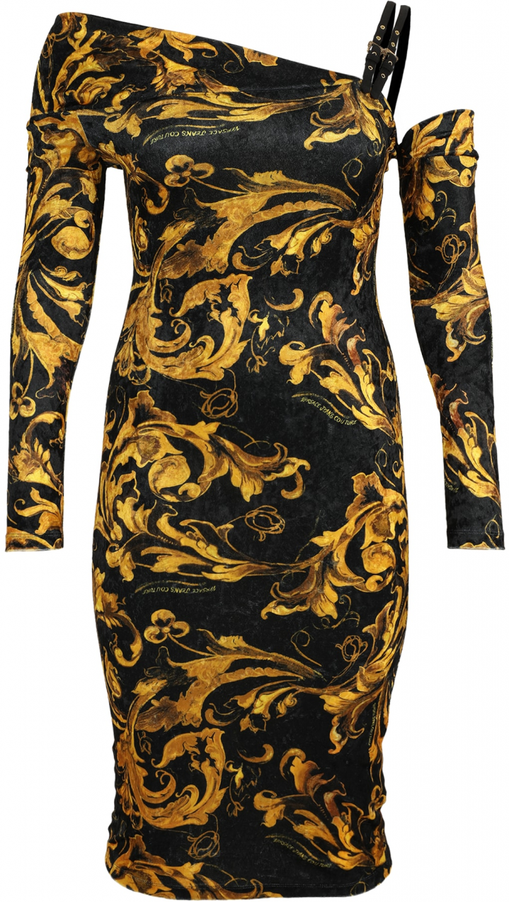 Versace Jeans Couture Šaty  žltá / čierna