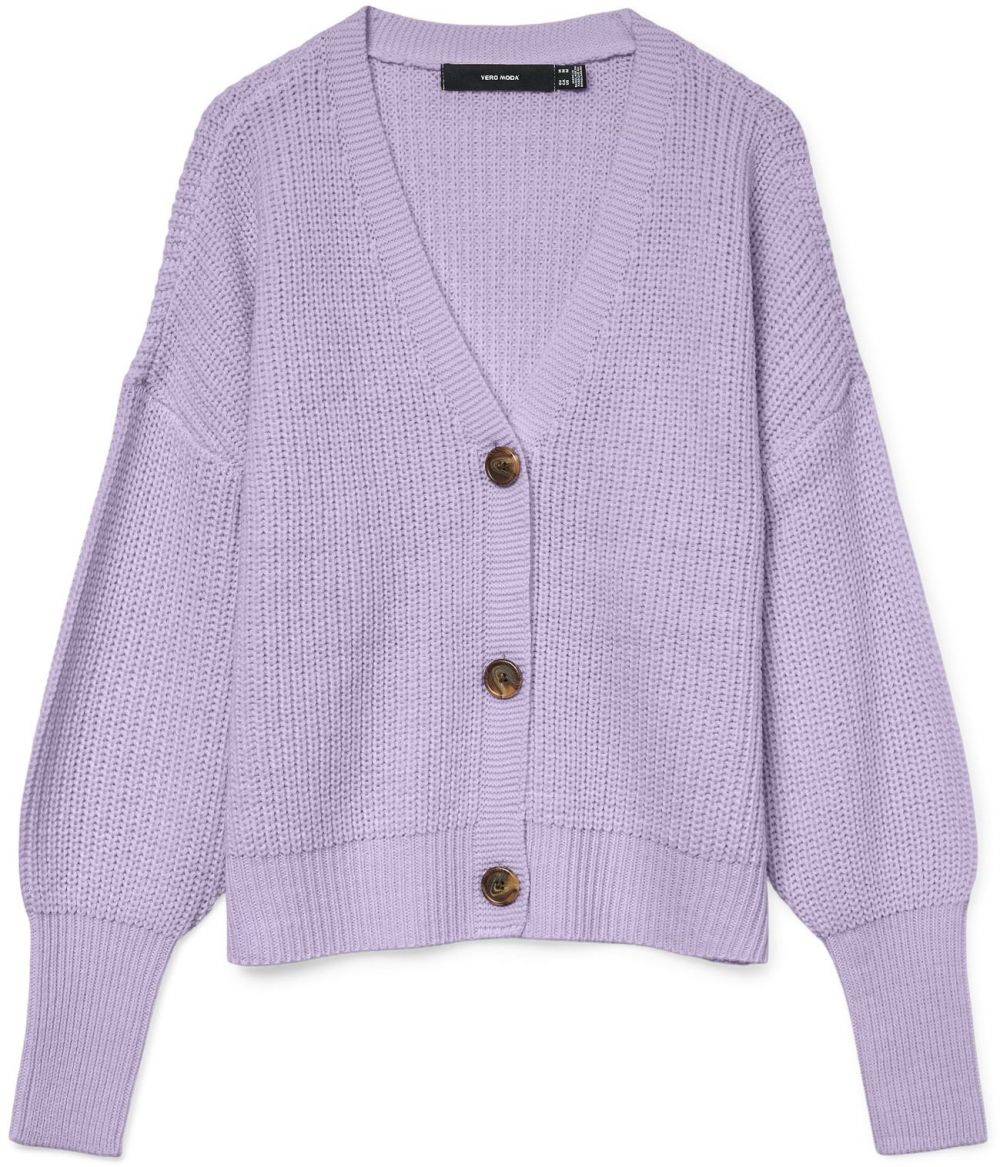 VERO MODA Kardigán 'VMLEA'  levanduľová