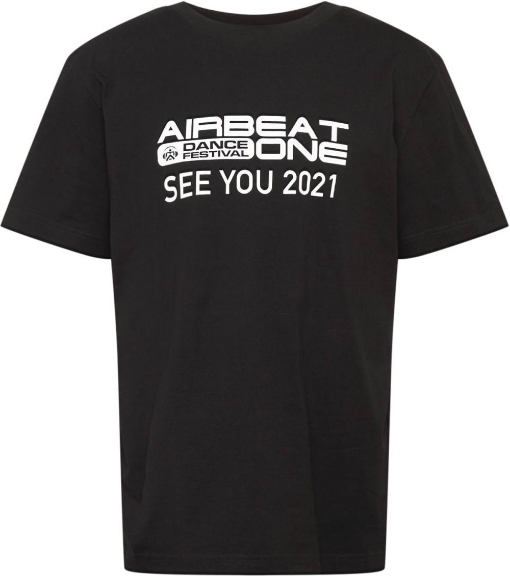 ABOUT EVERYONE Tričko 'Airbeat'  čierna