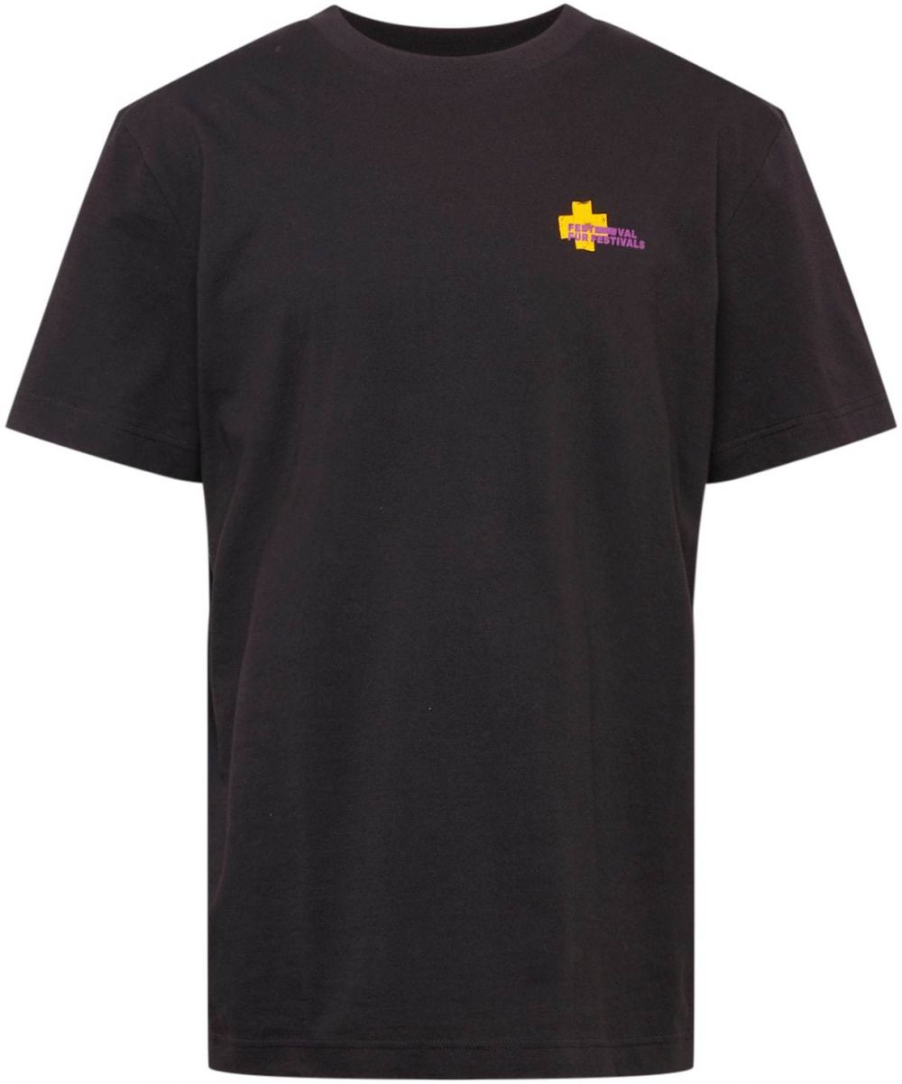 ABOUT EVERYONE Tričko 'Festival Für Festivals'  čierna